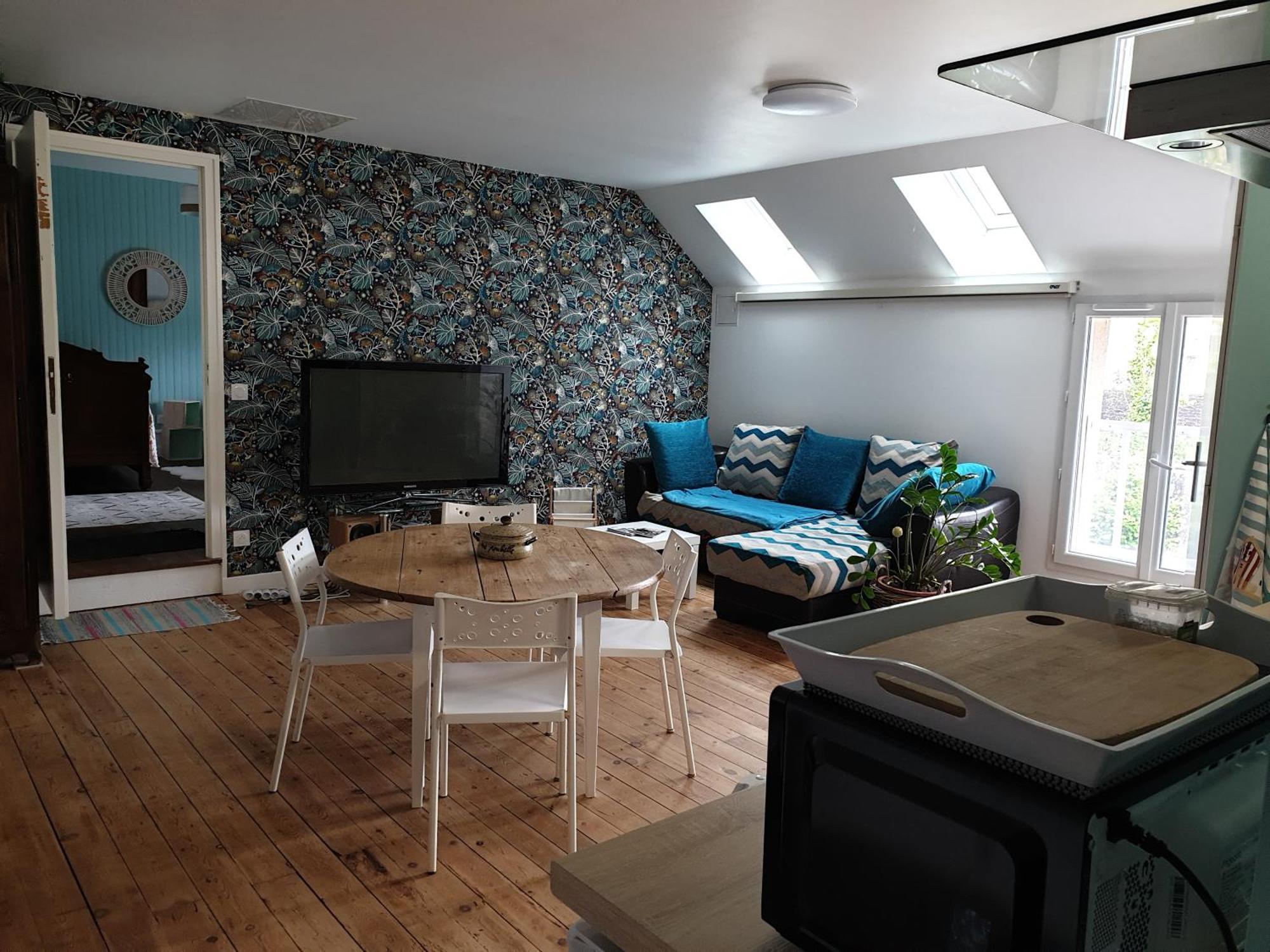 L 'Appartement Du Rocher Château-du-Loir Eksteriør billede